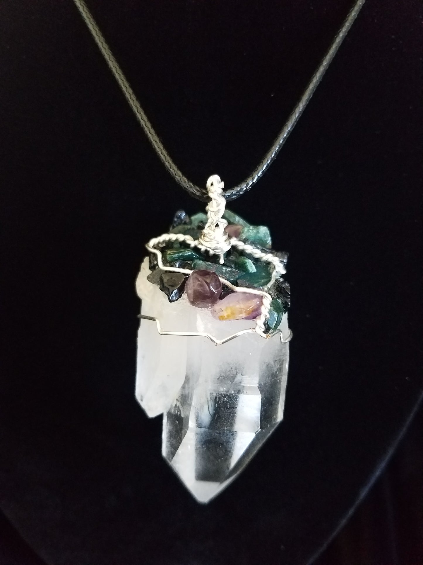 Arkansas Quartz Design Pendant