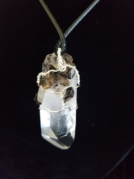 Arkansas Quartz Design Pendant