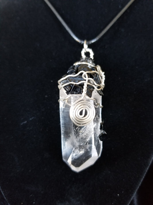 Arkansas Quartz Design Pendant