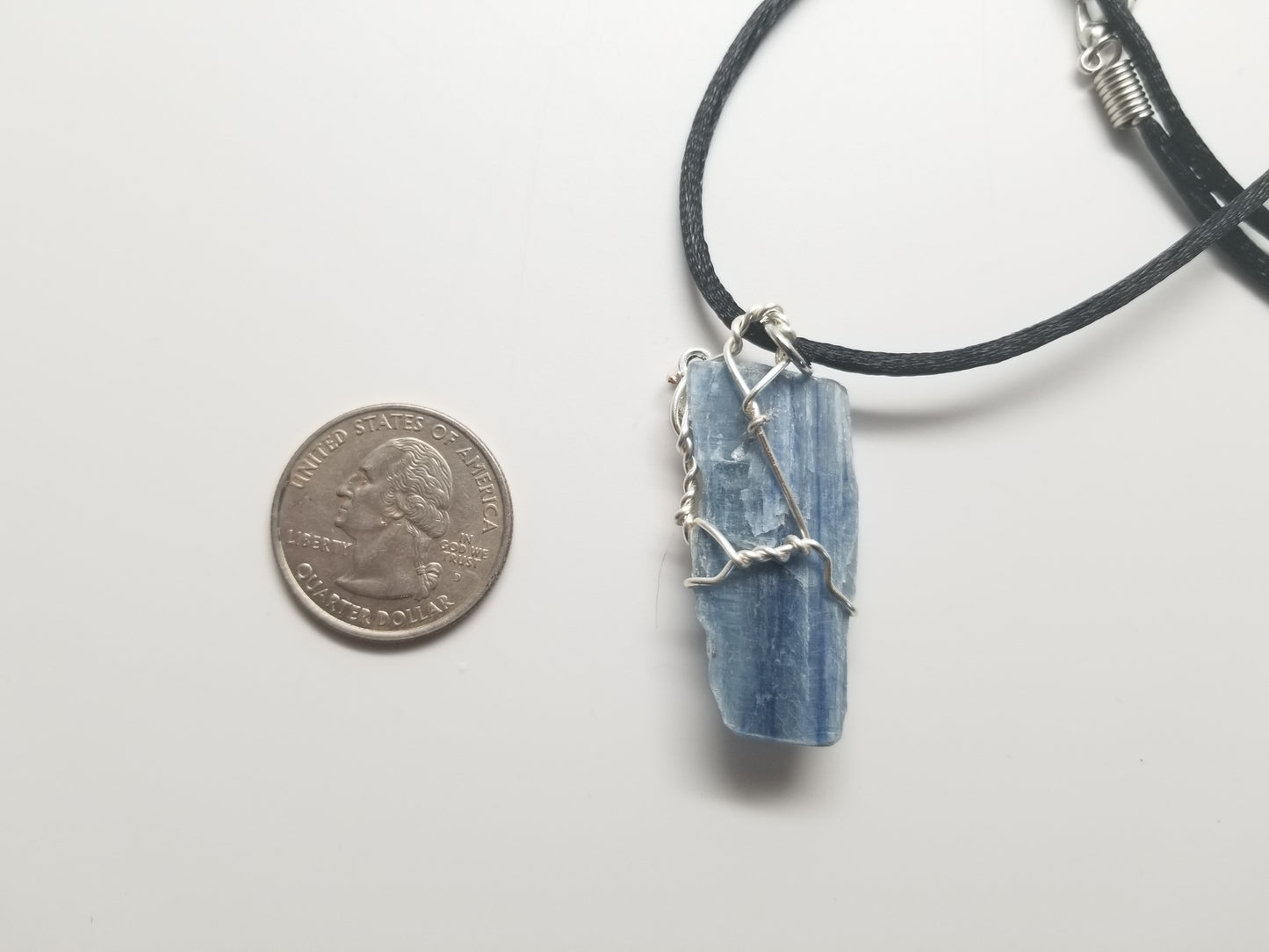 Unicorn Blue Kyanite Pendant