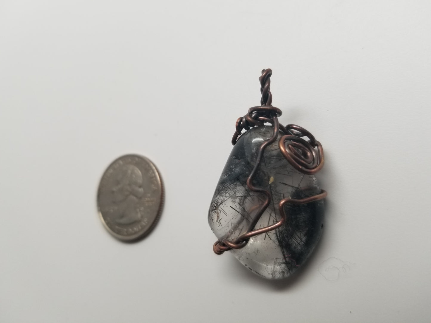 Tourmalated Quartz Pendant