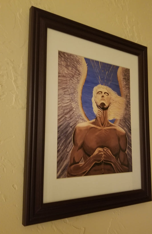 Print of Painting, titled Michael