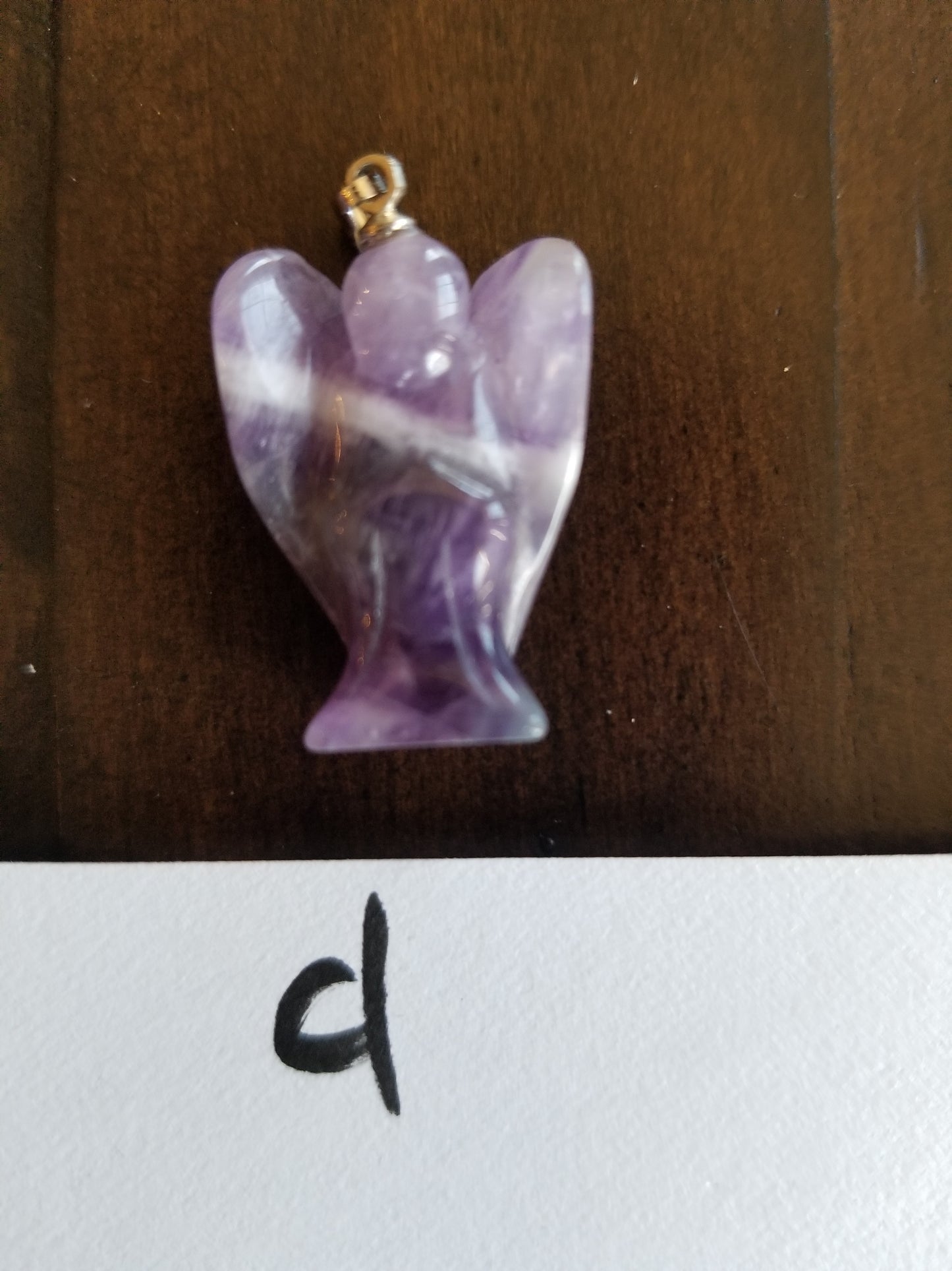 Amethyst Angel Pendants