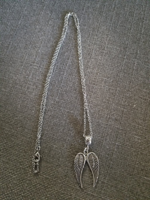Angel feathers Design necklace Wilhelmina Creations