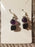 Shungite & Amethyst bead Earrings