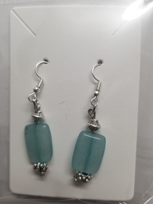 Quartz Earrings by Wilhelmina Creations