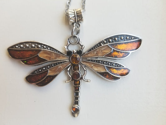 Dragon Fly necklaces - Wilhelmina Creations