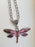 Dragon Fly necklaces - Wilhelmina Creations