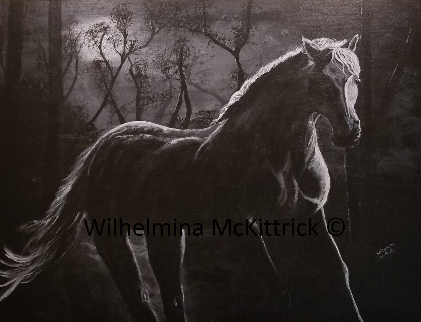 Prints from Original Paintings of Wilhelmina